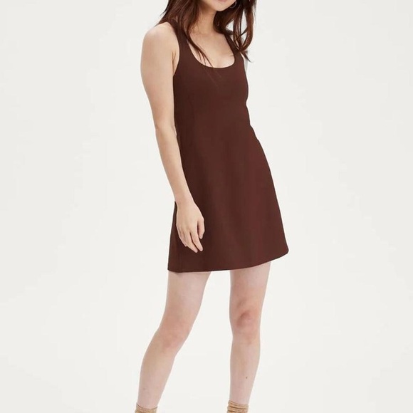 Girlfriend Collective Paloma Athleisure Dress with Skort - Picture 1 of 6